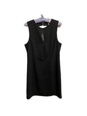 Sparkle & Fade Women's Sleeveless Black Fitted Dress Size L